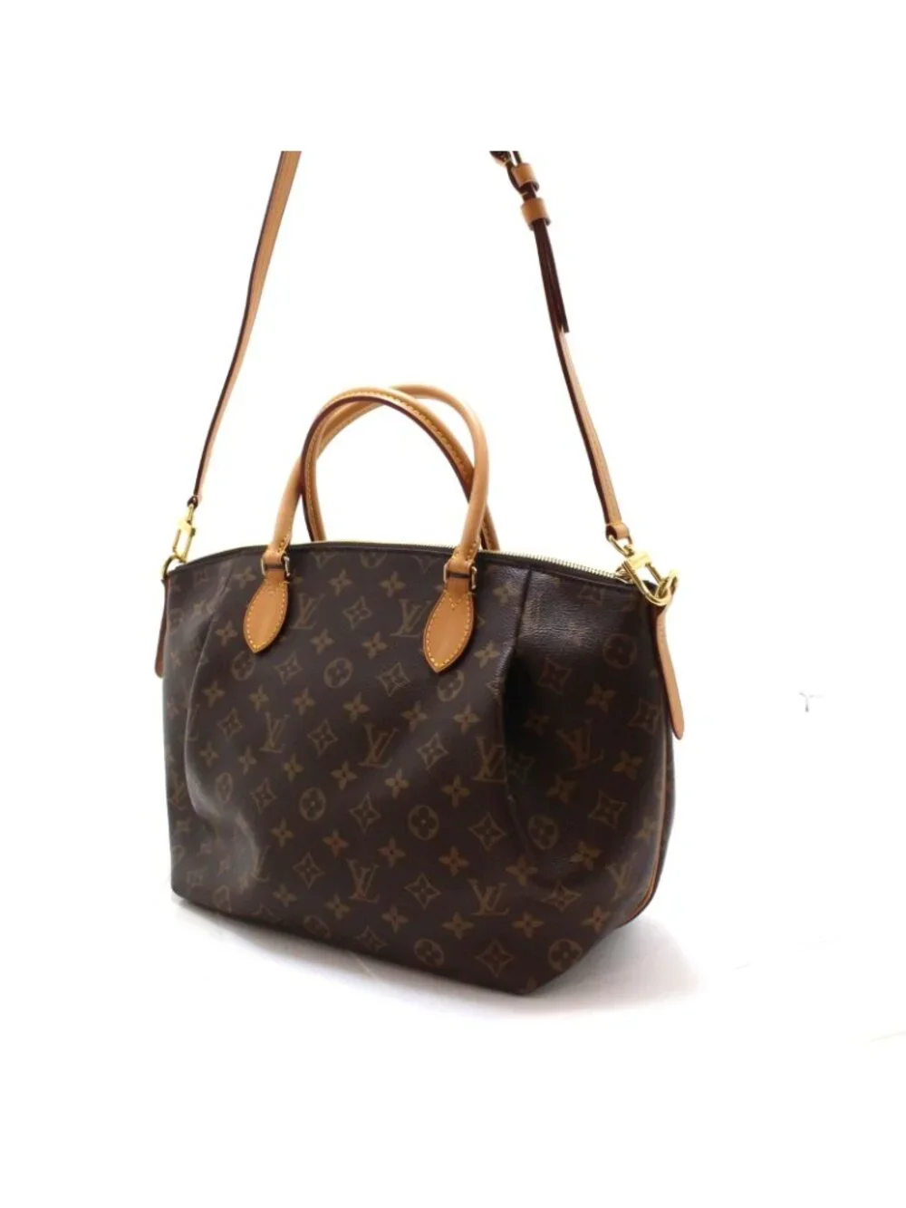 Louis Vuitton Turenne MM Monogram Handbag Canvas